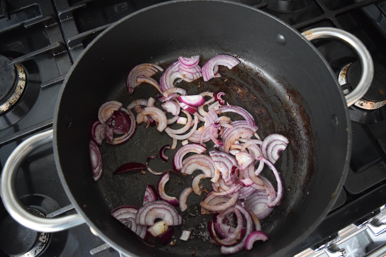 Coconut Beef Curry recipe from Lucy Loves Food Blog