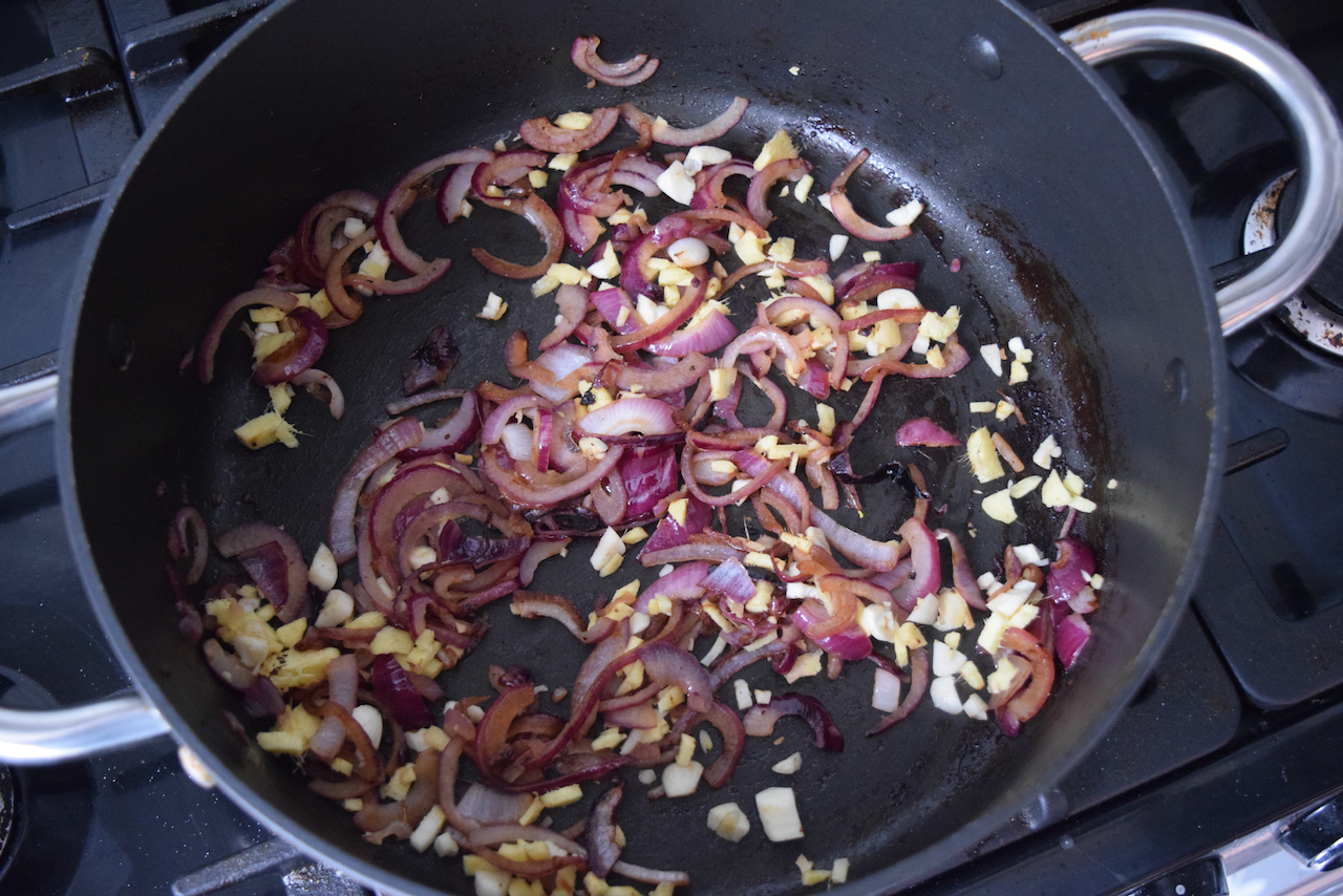 Coconut Beef Curry recipe from Lucy Loves Food Blog