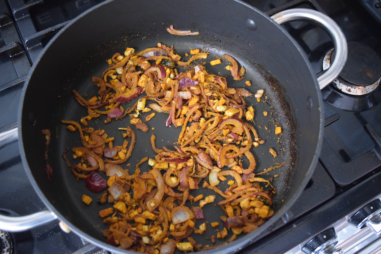 Coconut Beef Curry recipe from Lucy Loves Food Blog