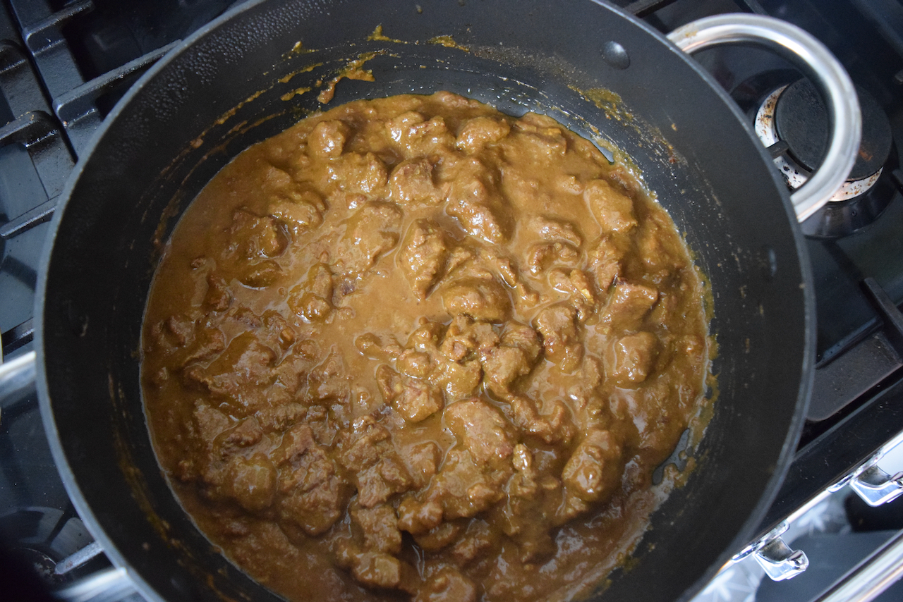 Coconut Beef Curry recipe from Lucy Loves Food Blog