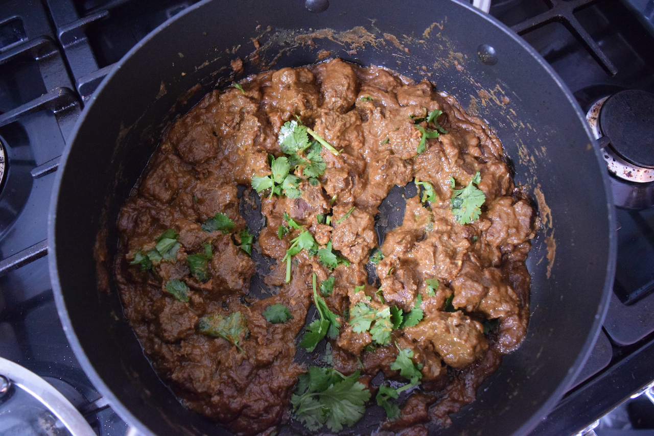 Coconut Beef Curry recipe from Lucy Loves Food Blog