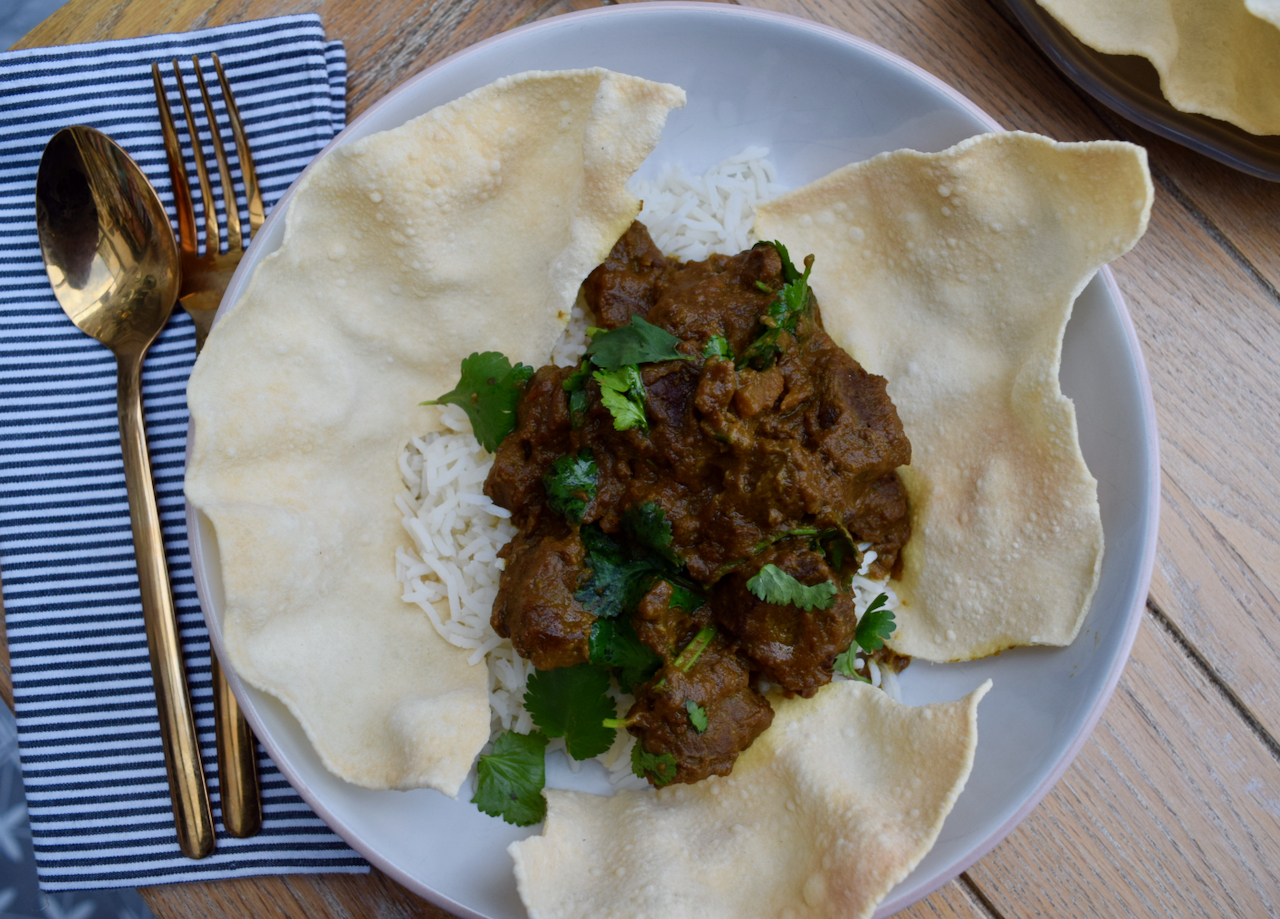 Coconut Beef Curry recipe from Lucy Loves Food Blog