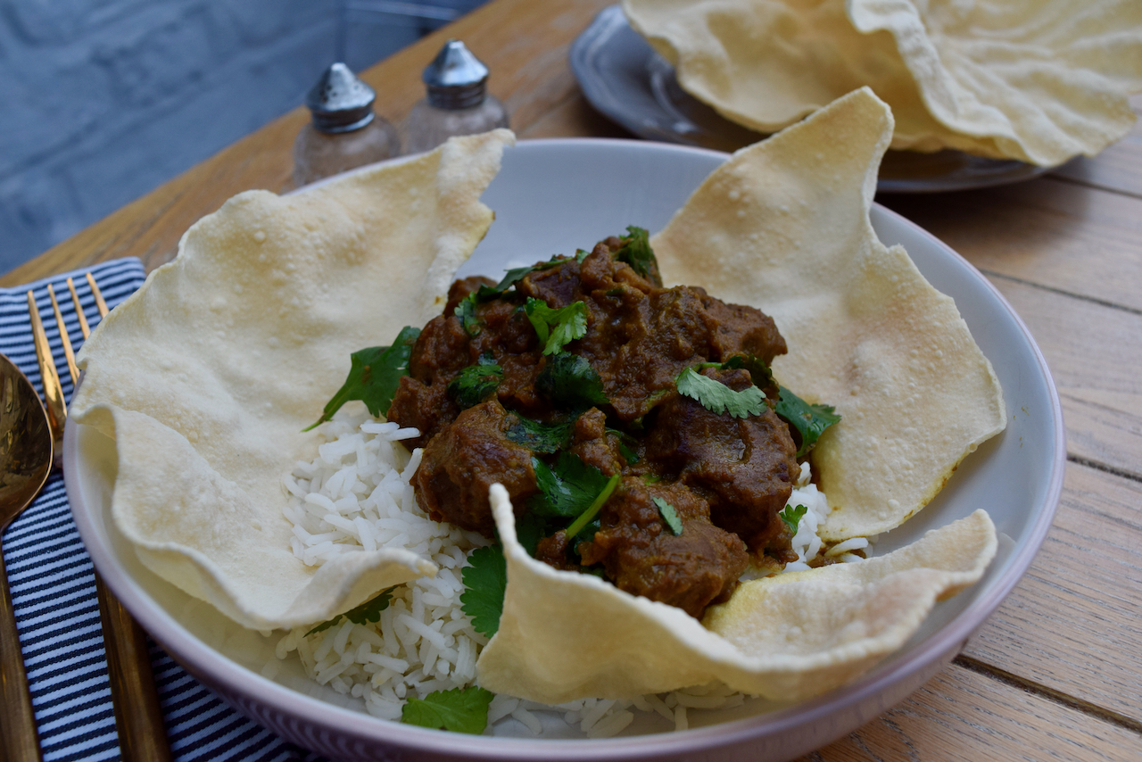 Coconut Beef Curry recipe from Lucy Loves Food Blog