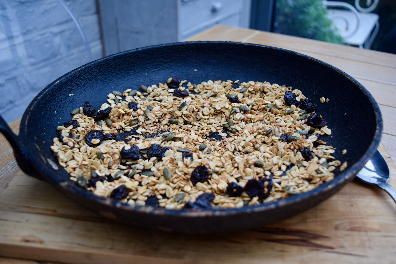 Small Batch Granola recipe from Lucy Loves Food Blog