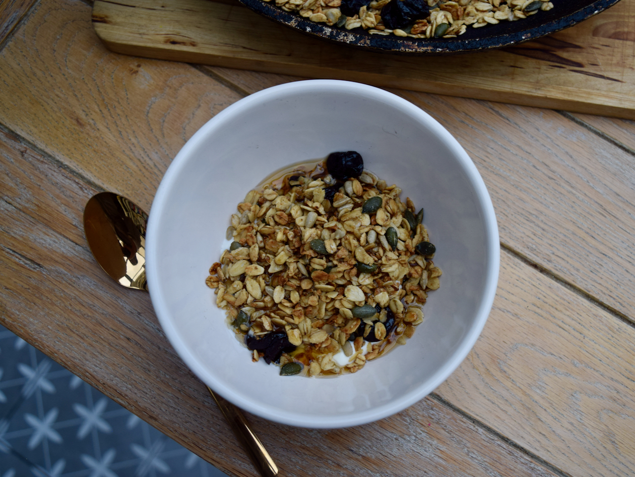 Small Batch Granola recipe from Lucy Loves Food Blog
