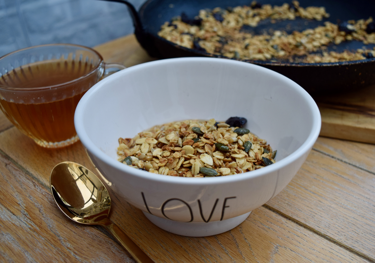 Small Batch Granola recipe from Lucy Loves Food Blog