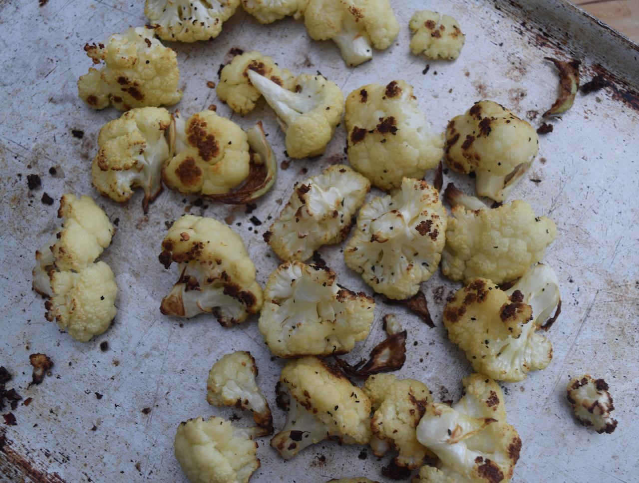 Cauliflower Cheese Toasts recipe from Lucy Loves Food Blog