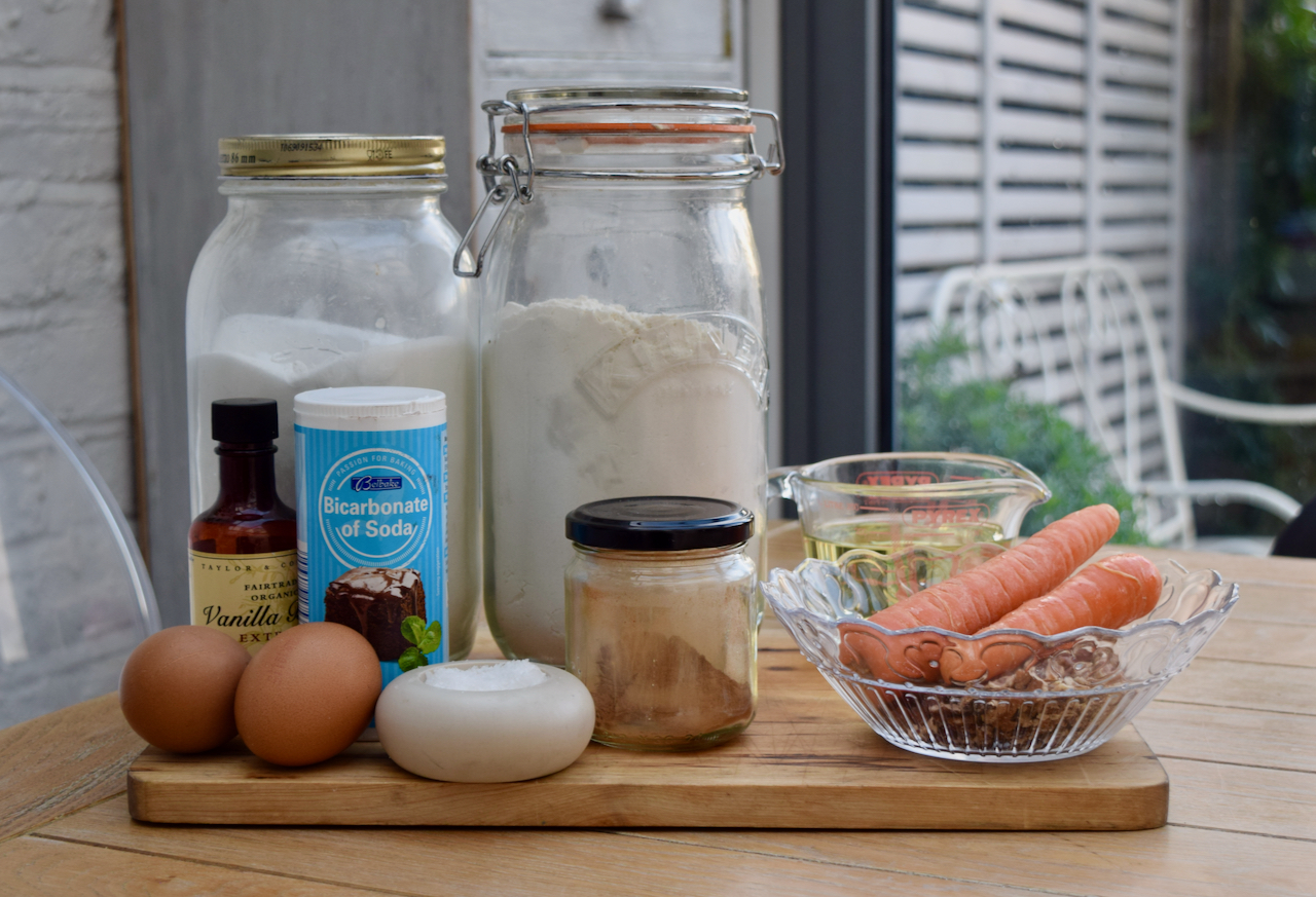 Carrot Cake Cupcakes recipe from Lucy Loves Food Blog