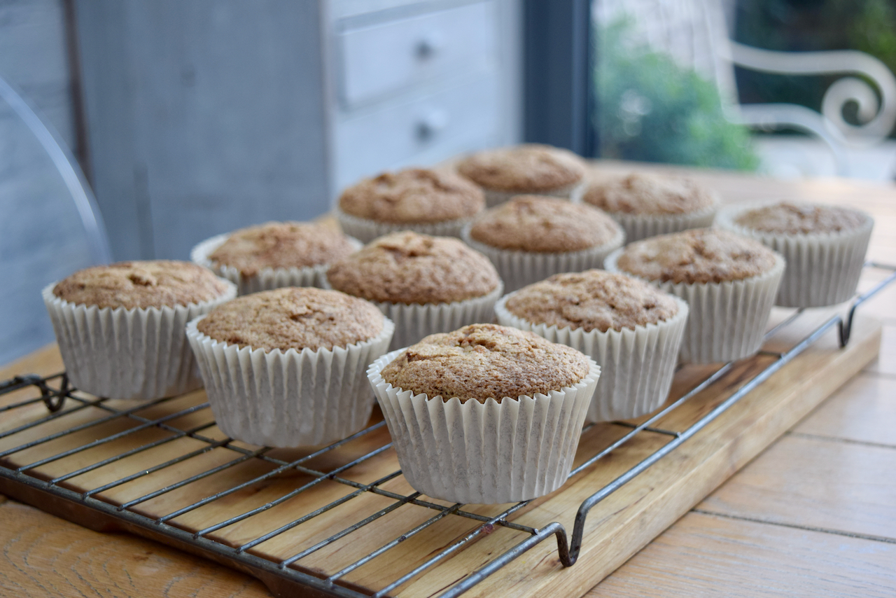 Carrot Cake Cupcakes recipe from Lucy Loves Food Blog