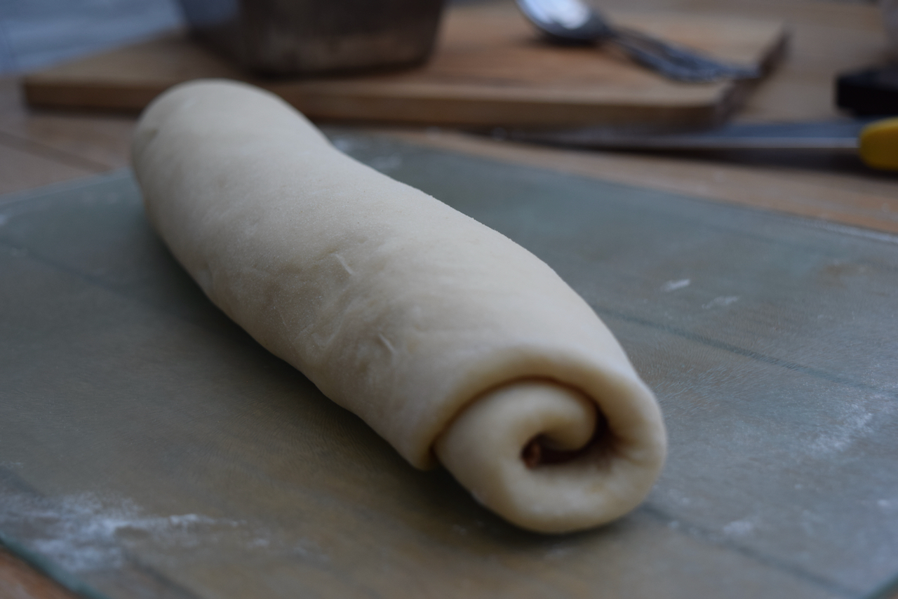 CInnamon Roll Sharing Loaf recipe from Lucy Loves Food Blog