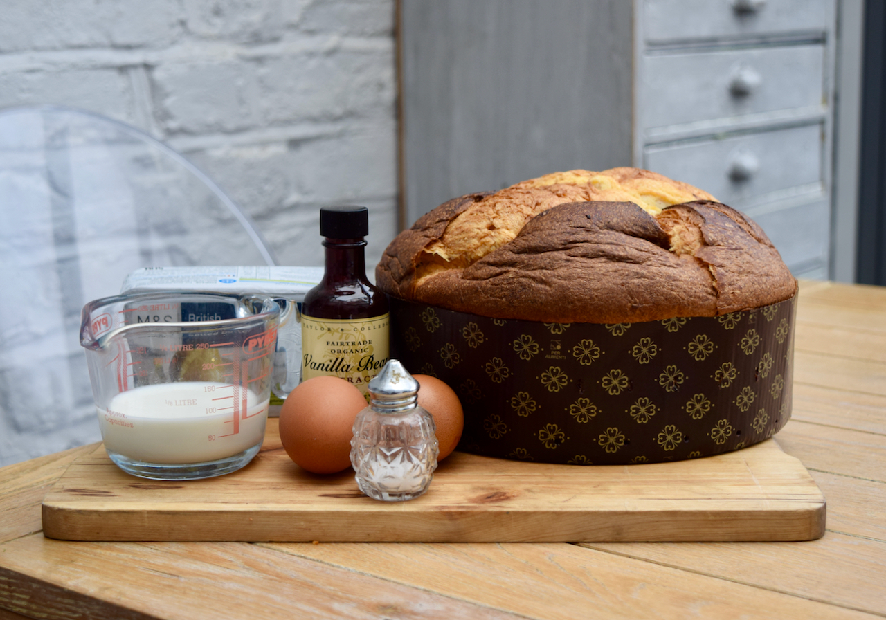 Panettone Pan Perdu recipe from Lucy Loves Food Blog