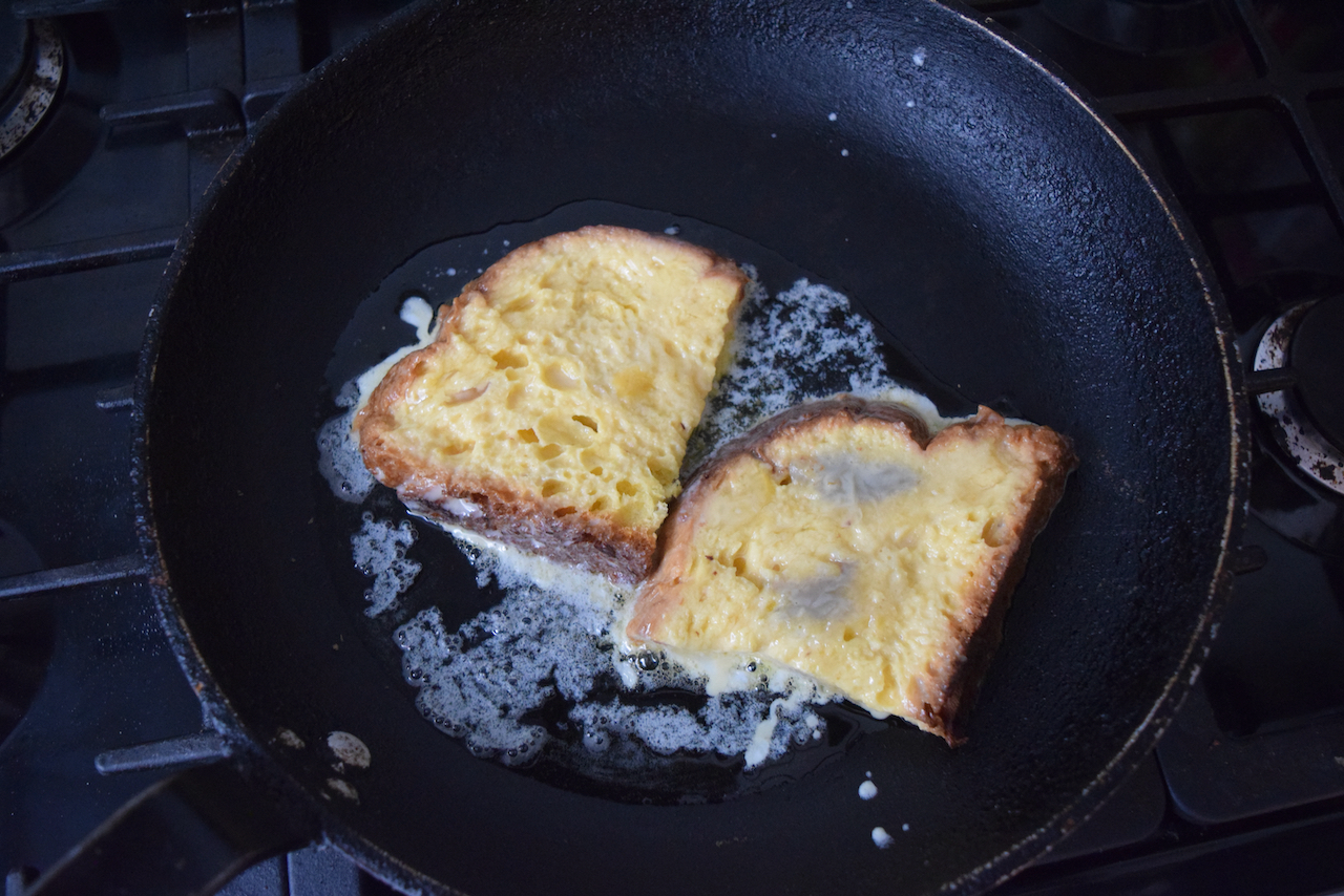 Panettone Pan Perdu recipe from Lucy Loves Food Blog