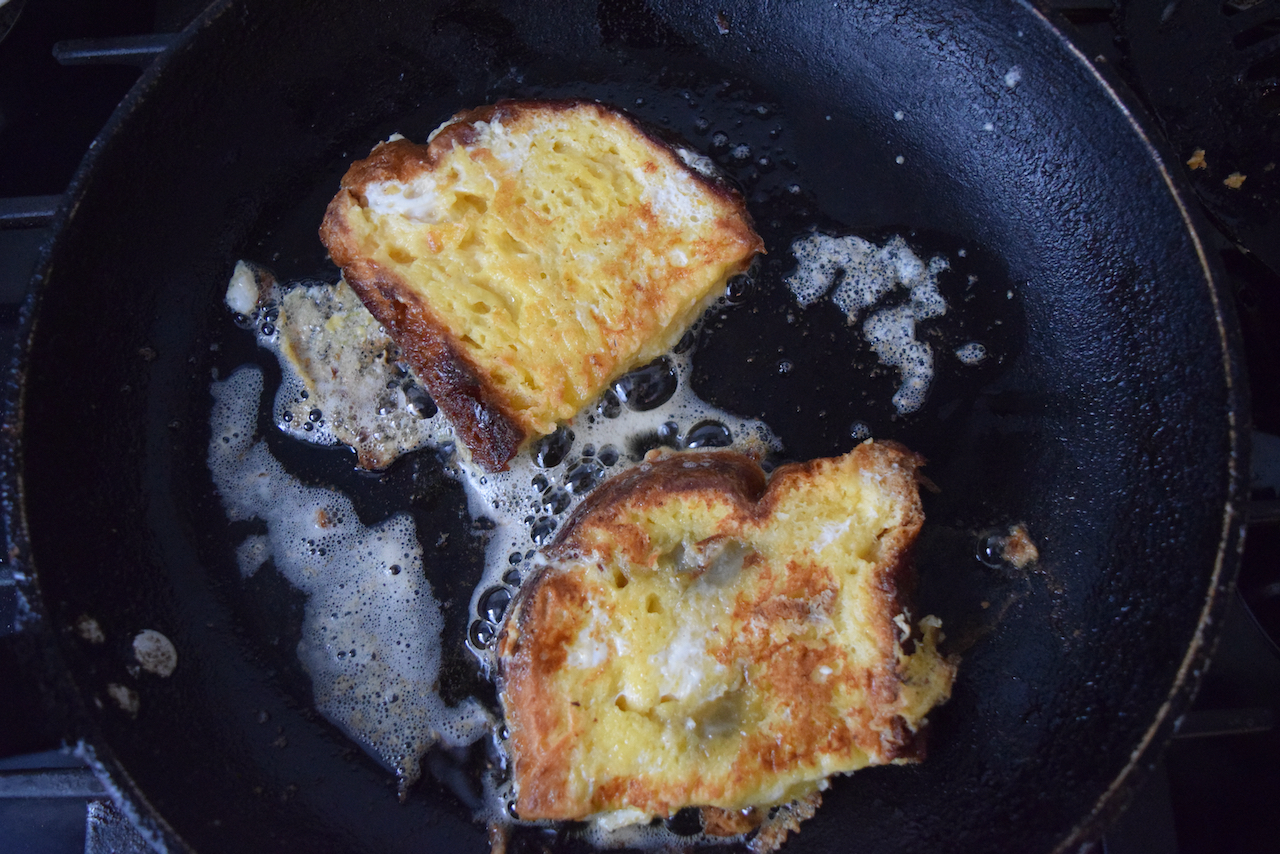 Panettone Pan Perdu recipe from Lucy Loves Food Blog