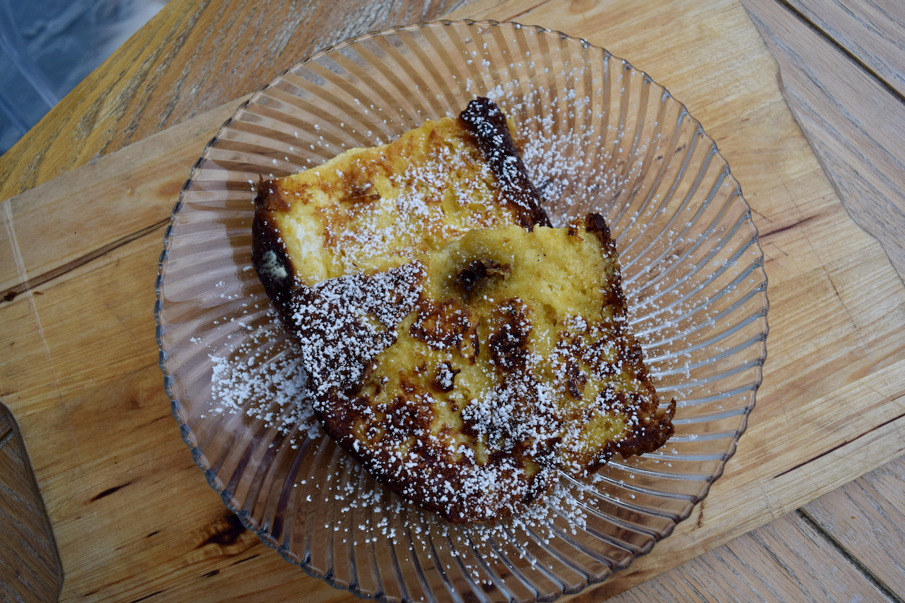 Panettone Pan Perdu recipe from Lucy Loves Food Blog