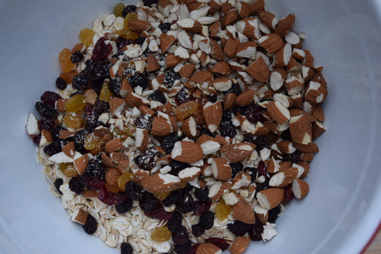 Homemade Bircher Muesli recipe from Lucy Loves Food Blog