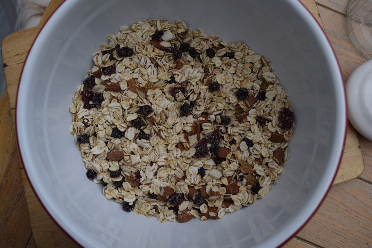 Homemade Bircher Muesli recipe from Lucy Loves Food Blog