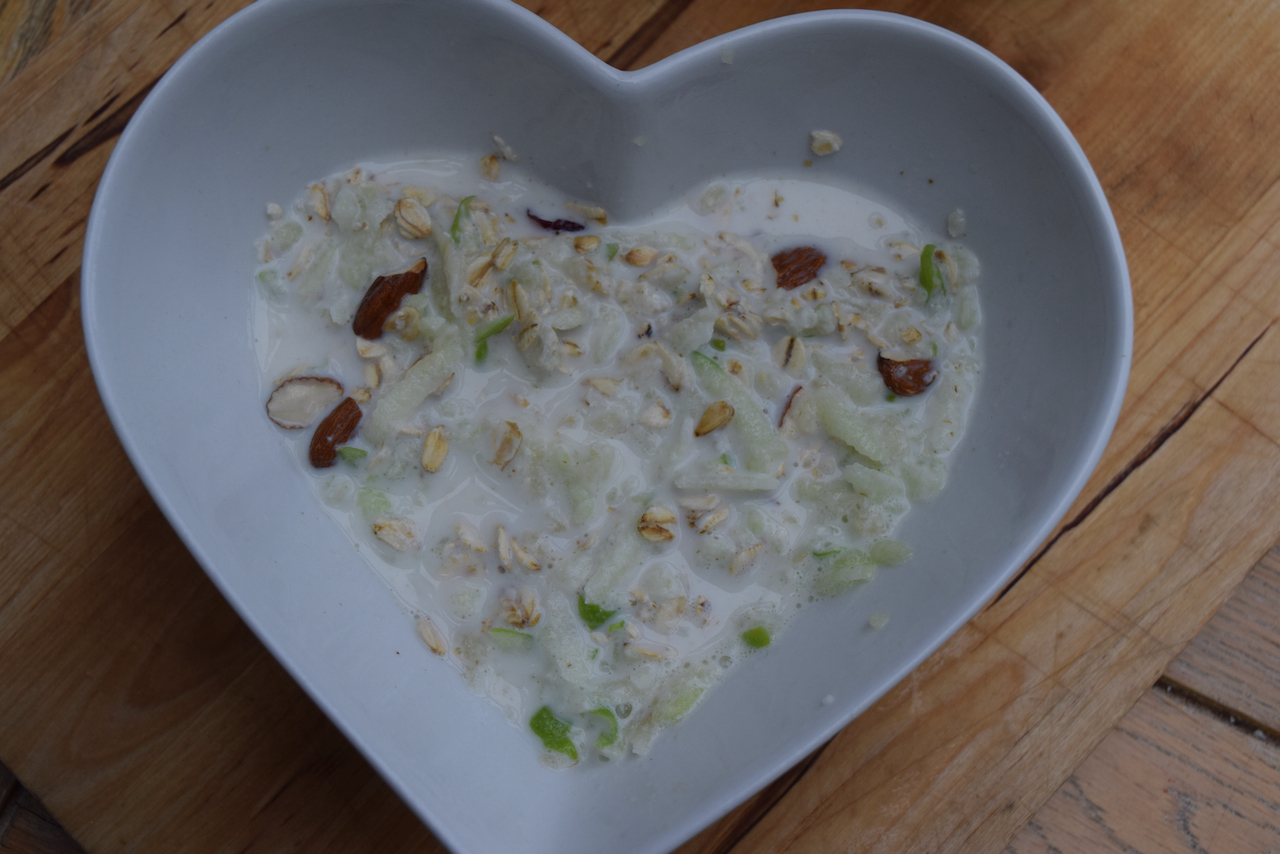 Homemade Bircher Muesli recipe from Lucy Loves Food Blog