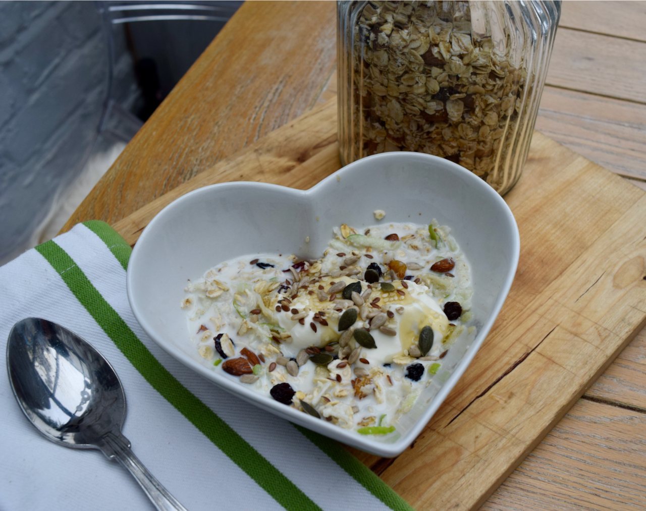 Homemade Bircher Muesli recipe from Lucy Loves Food Blog