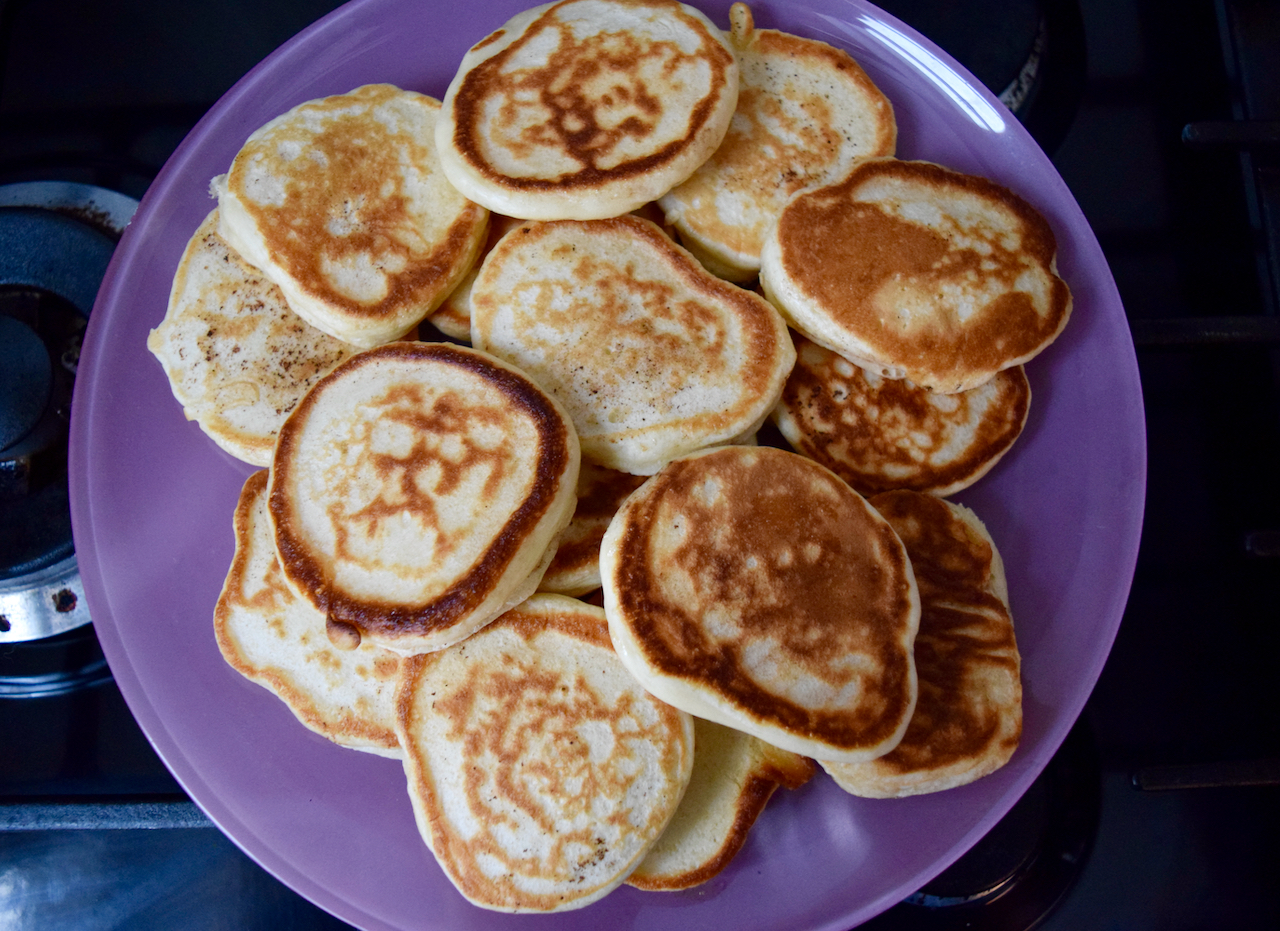 Pikelets recipe from Lucy Loves Food Blog