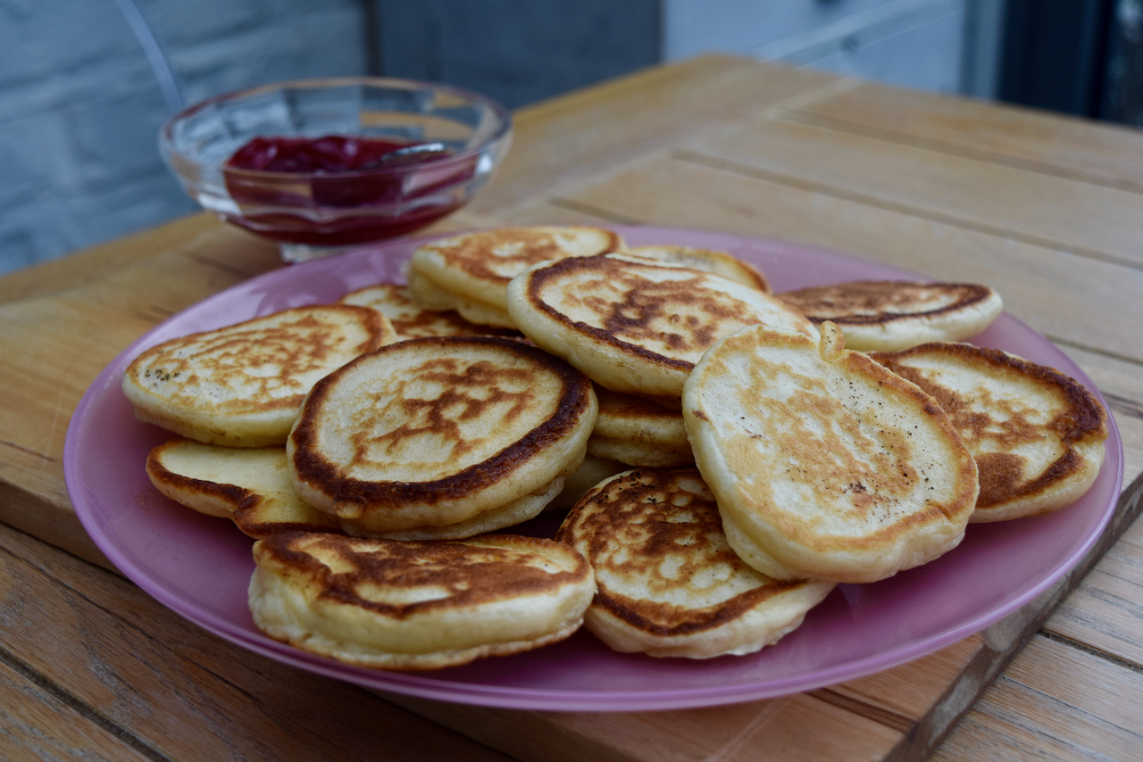 Pikelets recipe from Lucy Loves Food Blog