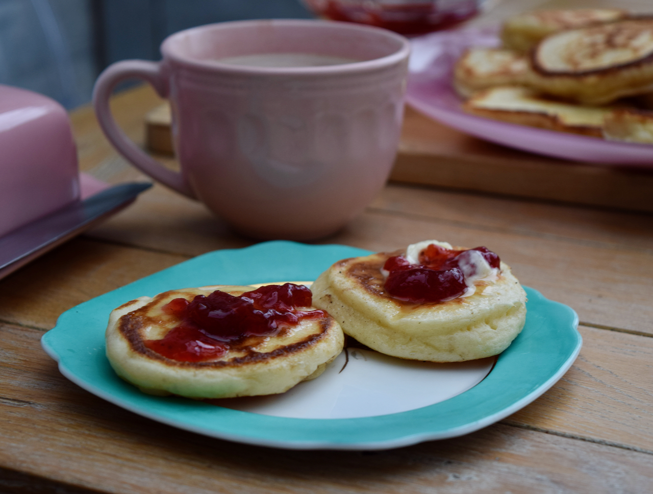 Pikelets recipe from Lucy Loves Food Blog