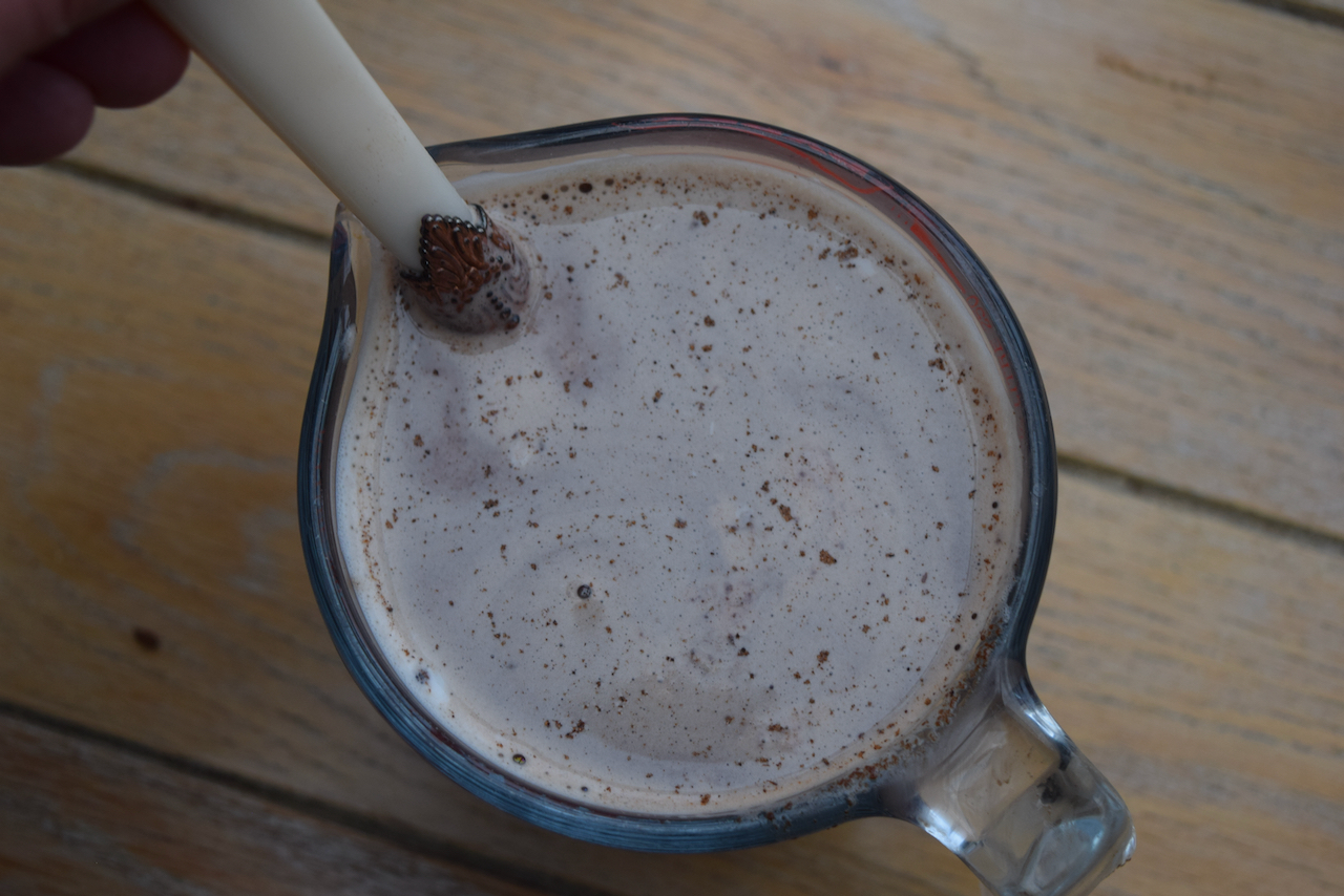 Tequila Hot Chocolate recipe from Lucy Loves Food Blog