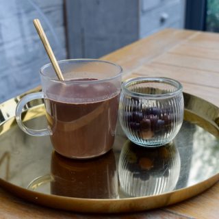 Tequila Hot Chocolate recipe from Lucy Loves Food Blog