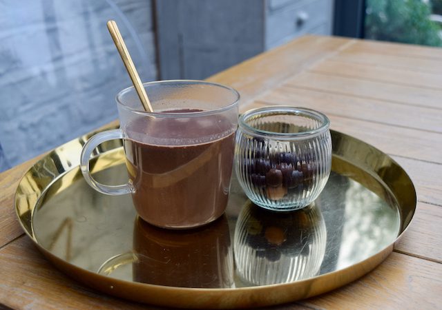 Tequila Hot Chocolate recipe from Lucy Loves Food Blog