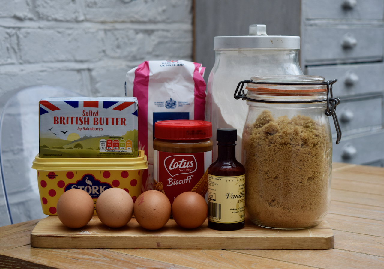 Biscoff Loaf Cake recipe from Lucy Loves Food Blog