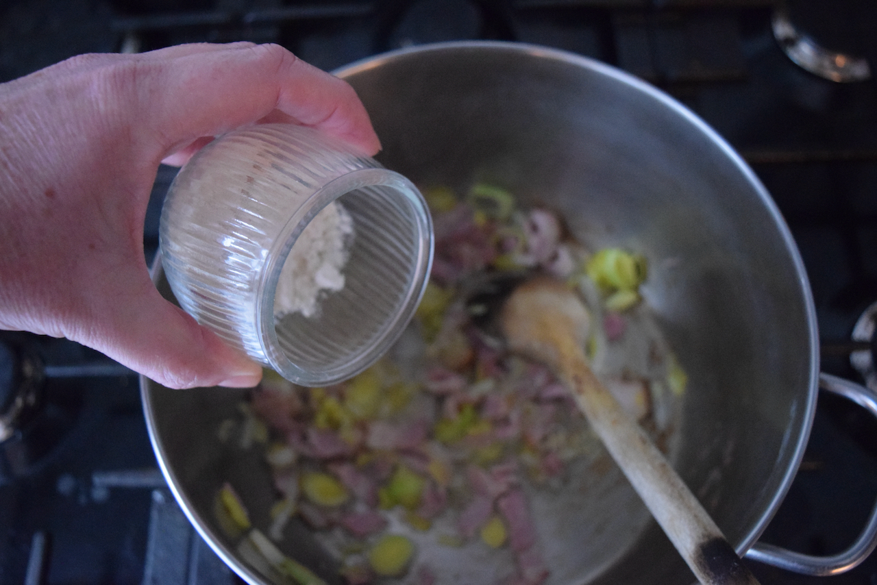 Fish Pie Chowder recipe from Lucy Loves Food Blog