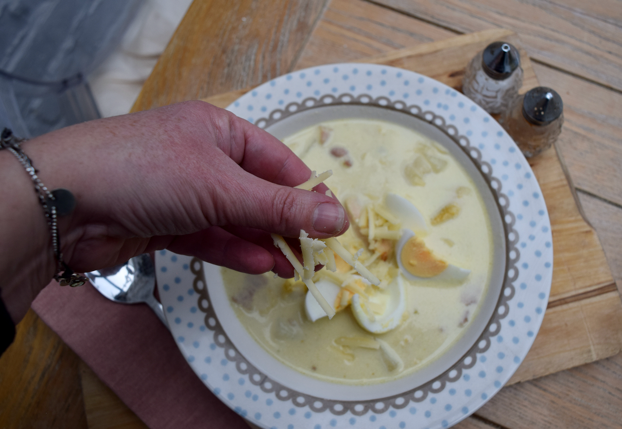 Fish Pie Chowder recipe from Lucy Loves Food Blog