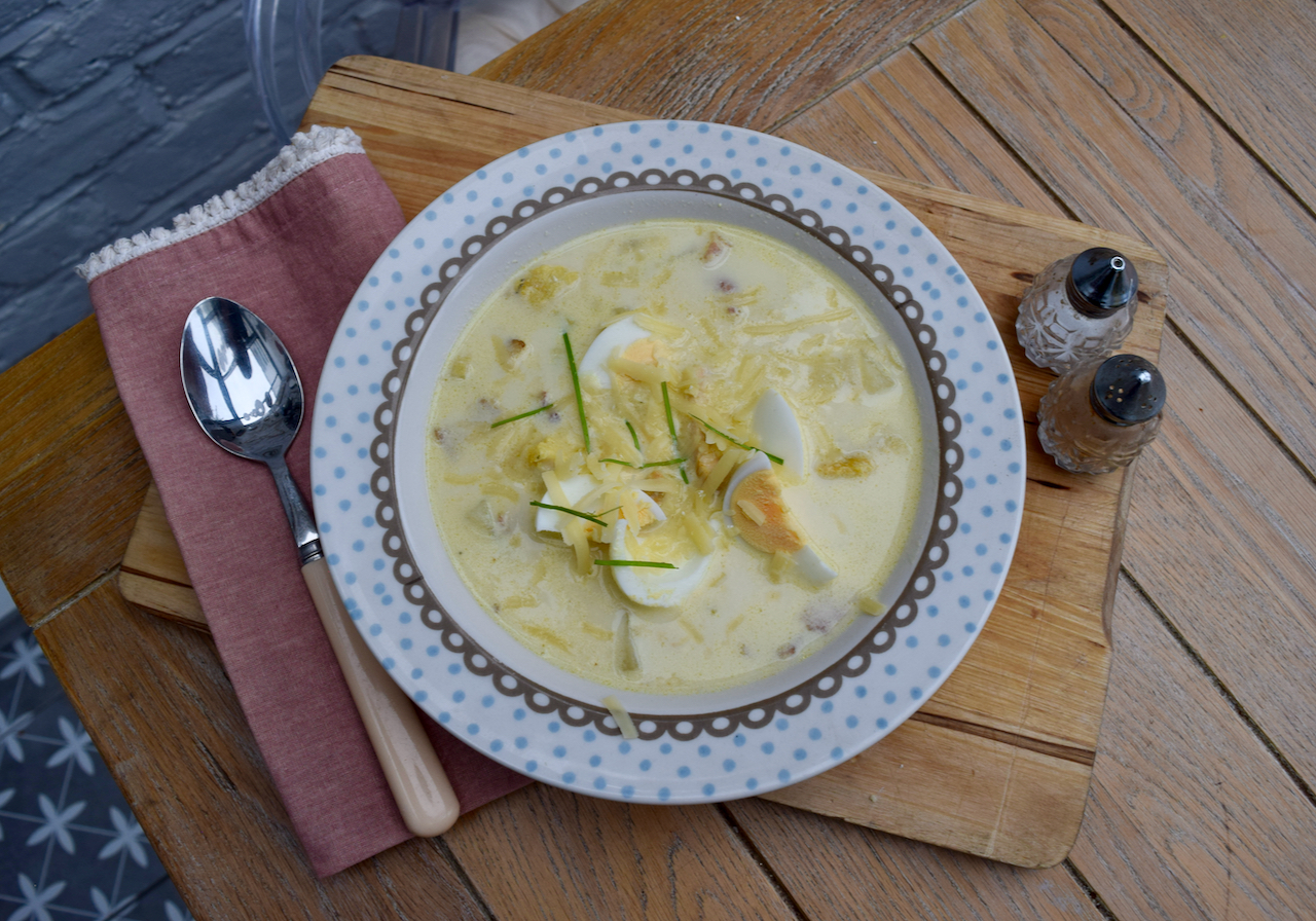 Fish Pie Chowder recipe from Lucy Loves Food Blog