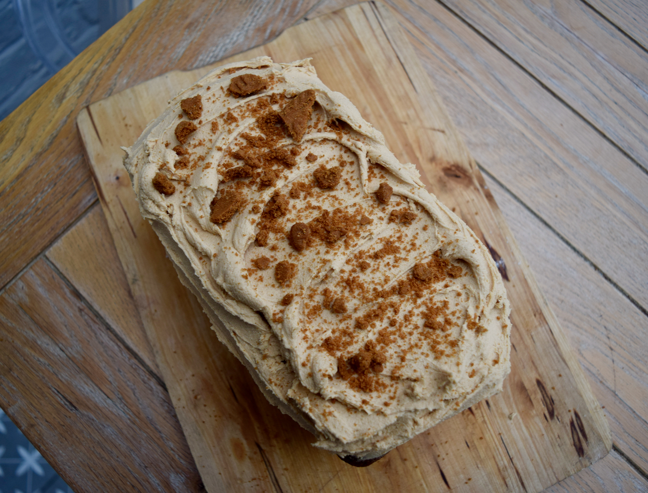 Biscoff Loaf Cake recipe from Lucy Loves Food Blog