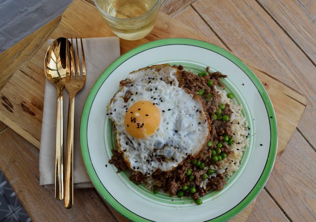 Cantonese Beef Rice Bowl recipe from Lucy Loves Food Blog