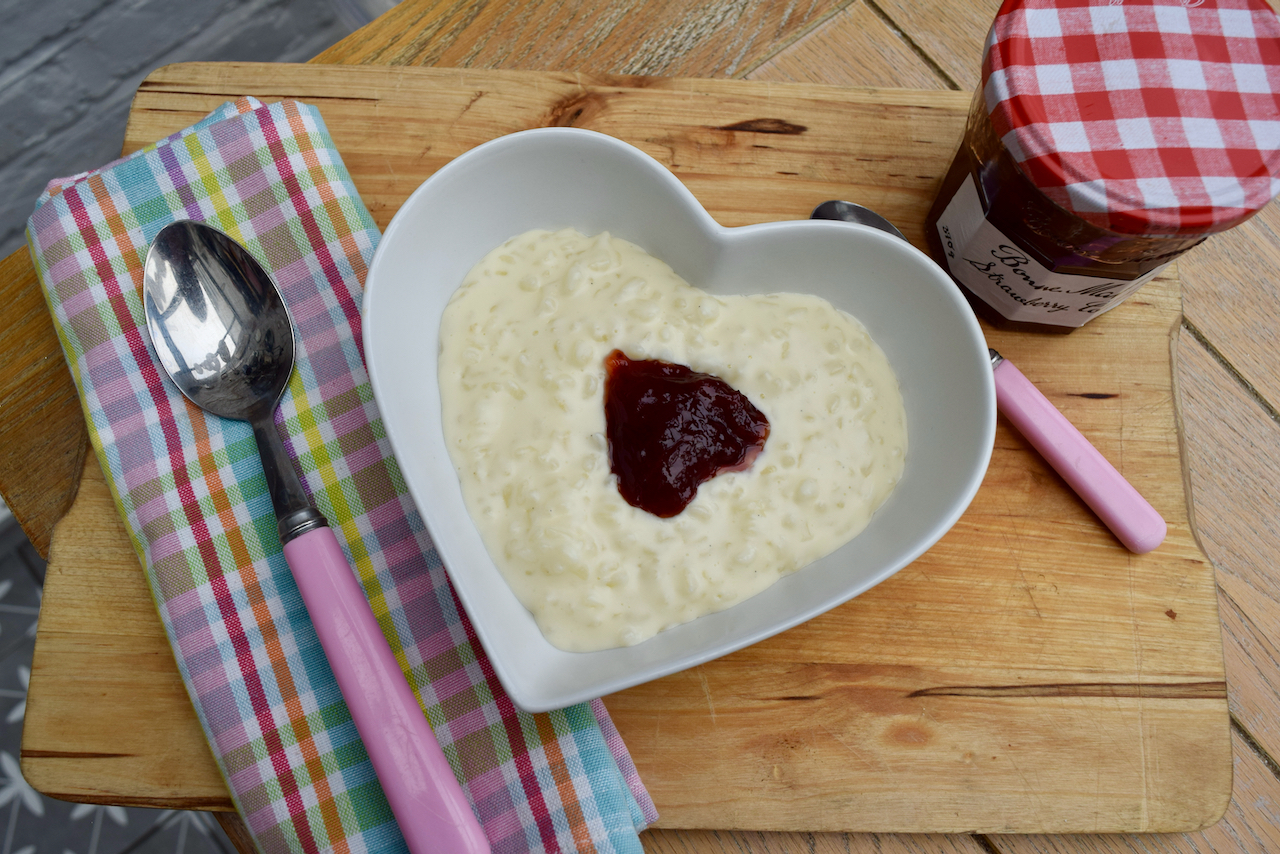 Stovetop Rice Pudding recipe from Lucy Loves Food Blog