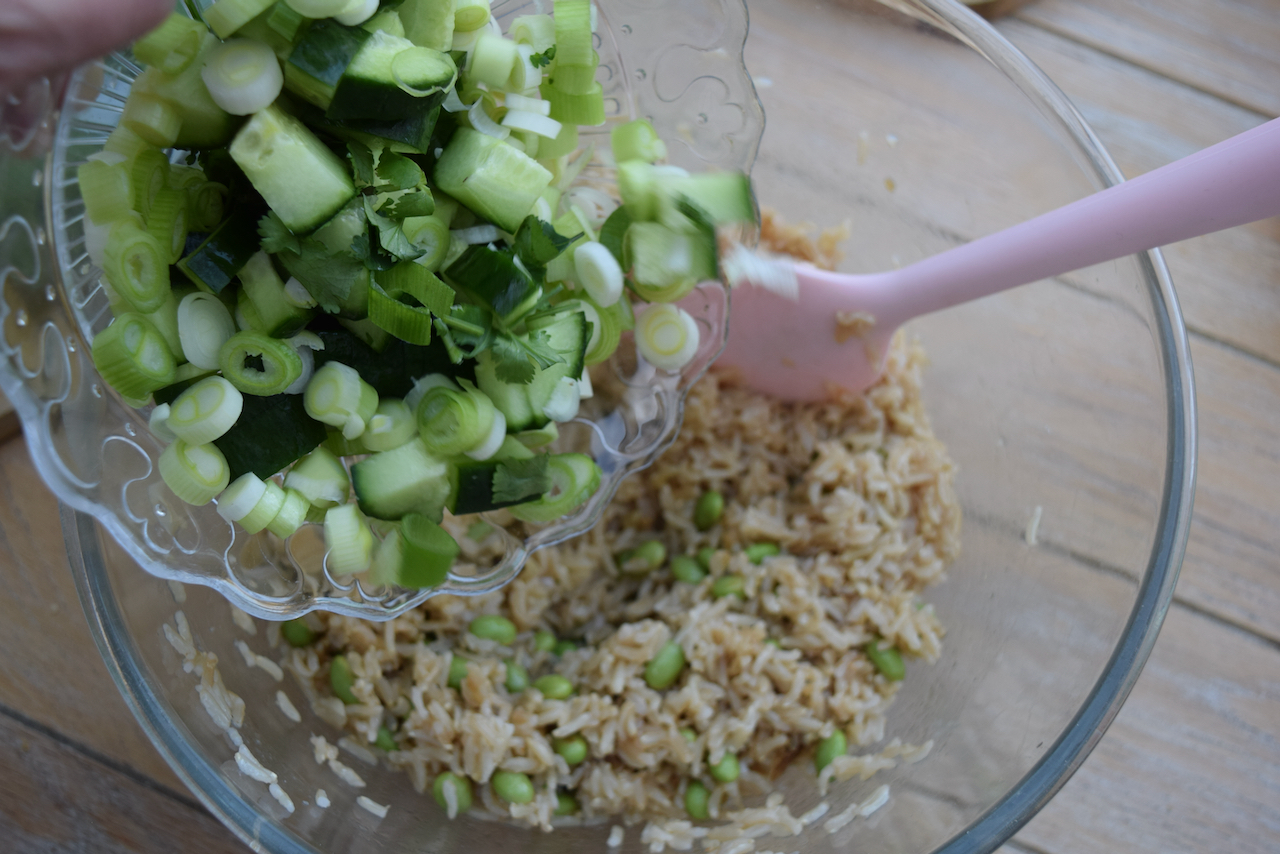 Katsu Chicken Salad Bowl recipe from Lucy Loves Food Blog