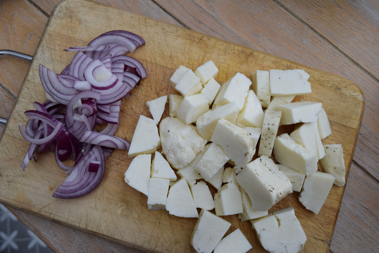 Halloumi and Cauliflower Curry recipe from Lucy Loves Food Blog