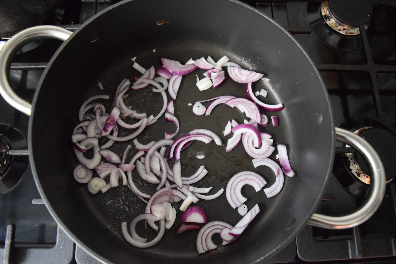 Halloumi and Cauliflower Curry recipe from Lucy Loves Food Blog