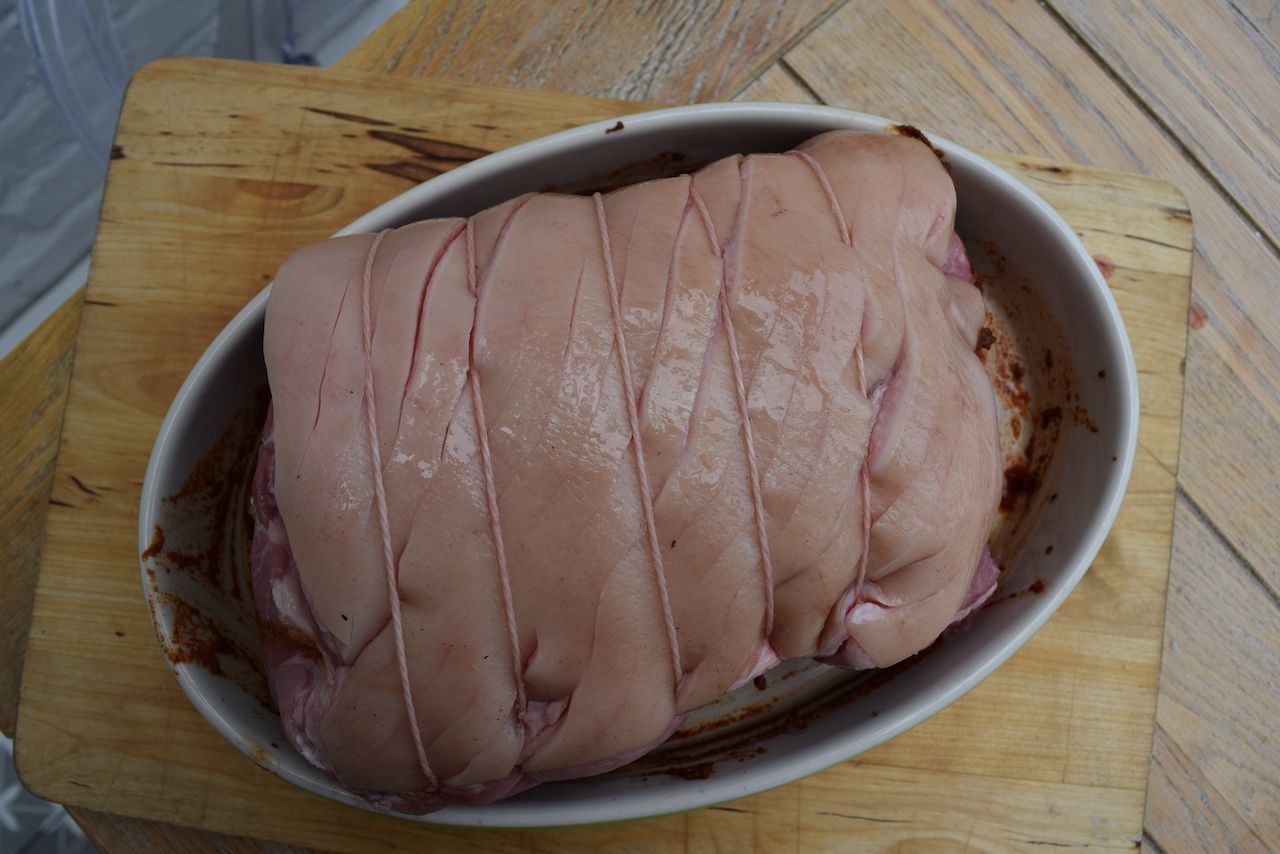 Smoky Slow Roast Pork recipe from Lucy Loves Food Blog