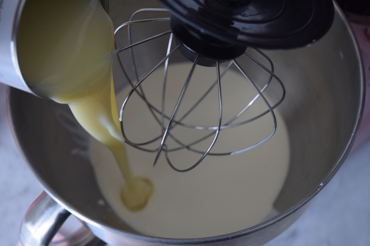 Homemade Lemon Curd Ice Cream recipe from Lucy Loves Food Blog