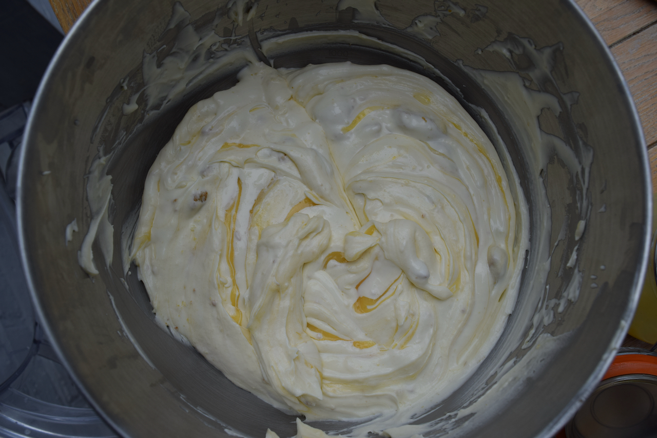 Homemade Lemon Curd Ice Cream recipe from Lucy Loves Food Blog