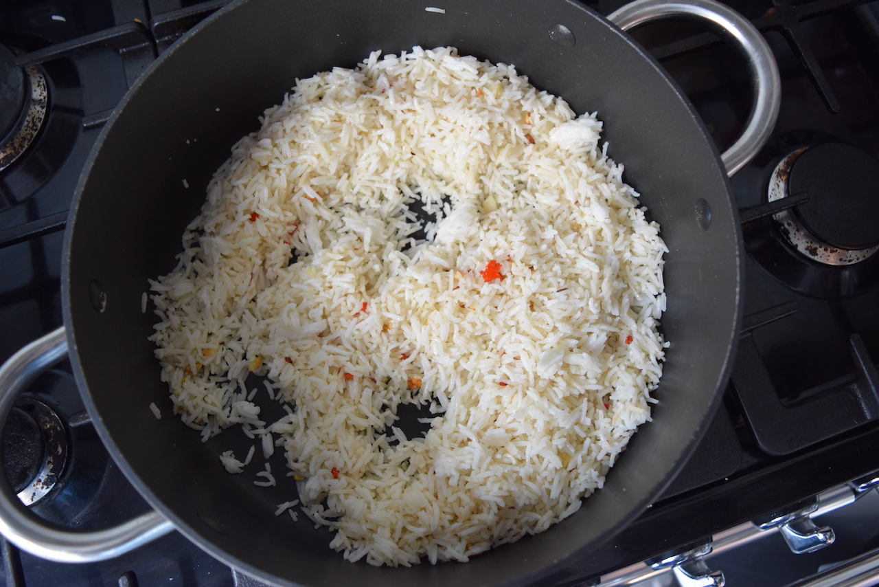 Thai Style Crab Fried Rice recipe from Lucy Loves Food blog