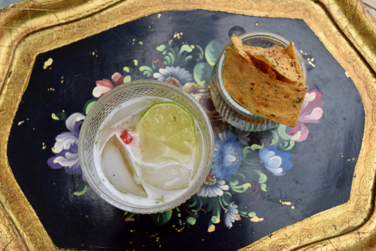 Picante Margarita recipe from Lucy Loves Food Blog