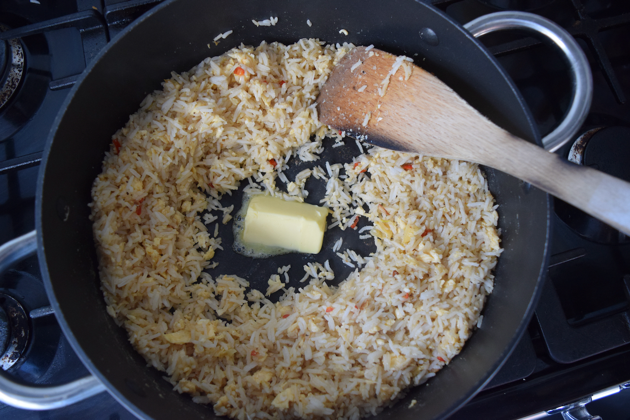 Thai Style Crab Fried Rice recipe from Lucy Loves Food blog