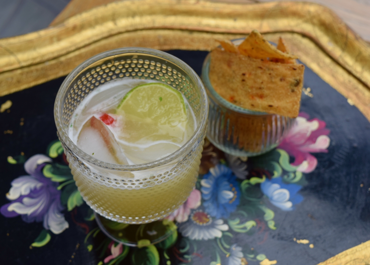 Picante Margarita recipe from Lucy Loves Food Blog