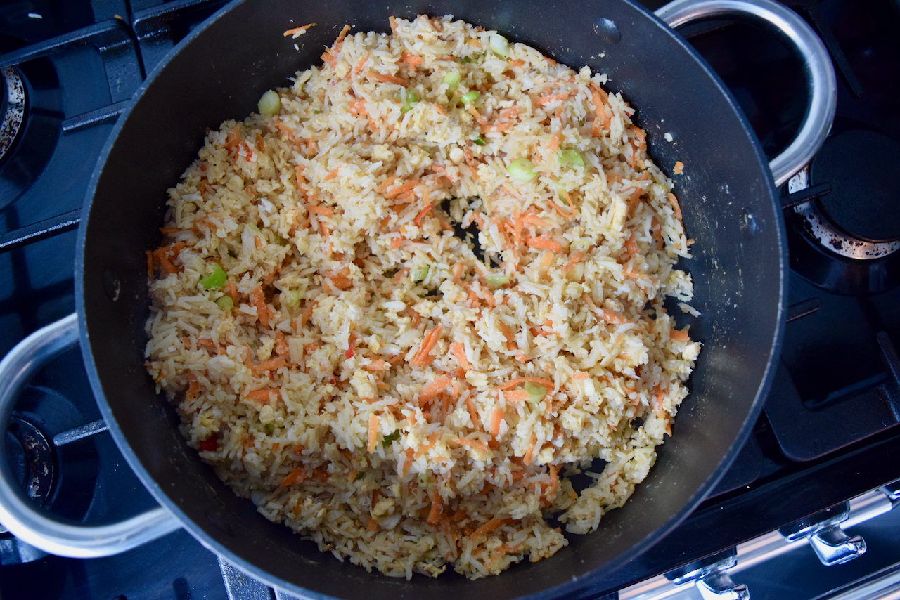 Thai Style Crab Fried Rice recipe from Lucy Loves Food blog