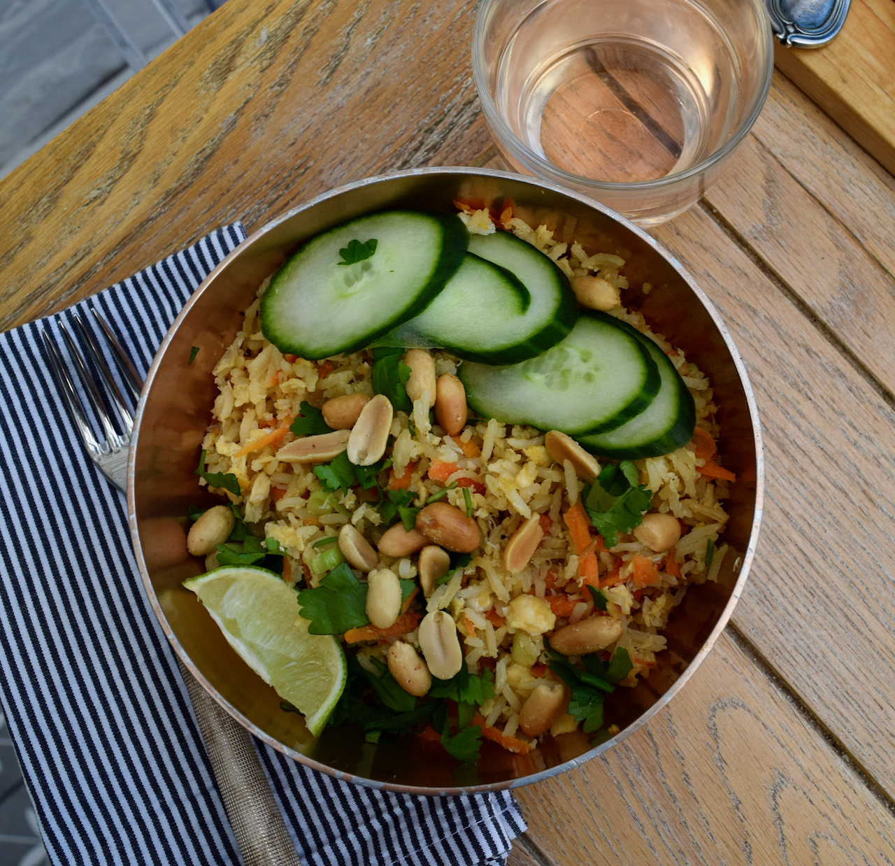 Thai Style Crab Fried Rice recipe from Lucy Loves Food blog