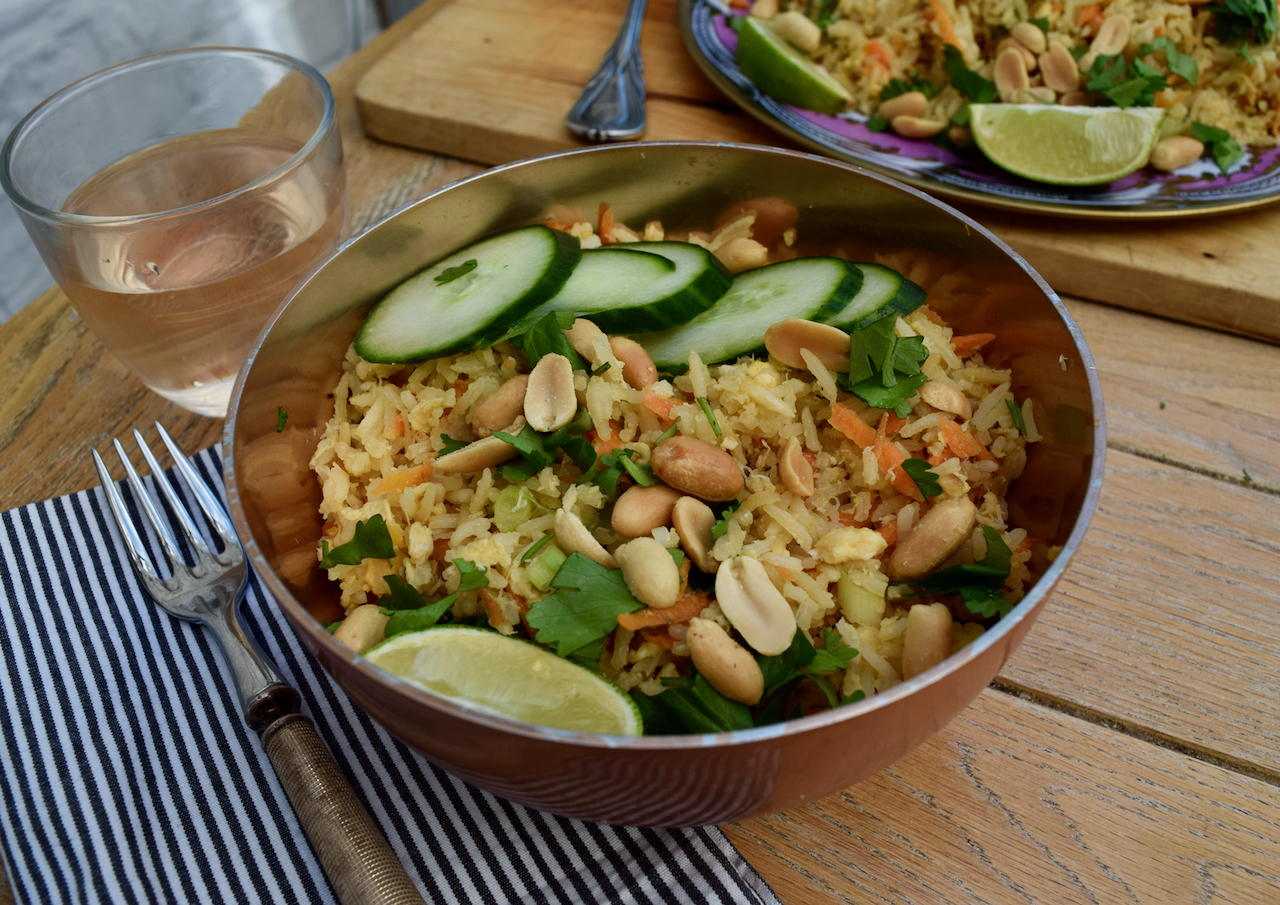 Thai Style Crab Fried Rice recipe from Lucy Loves Food blog