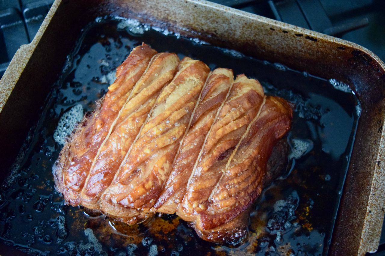 Smoky Slow Roast Pork recipe from Lucy Loves Food Blog