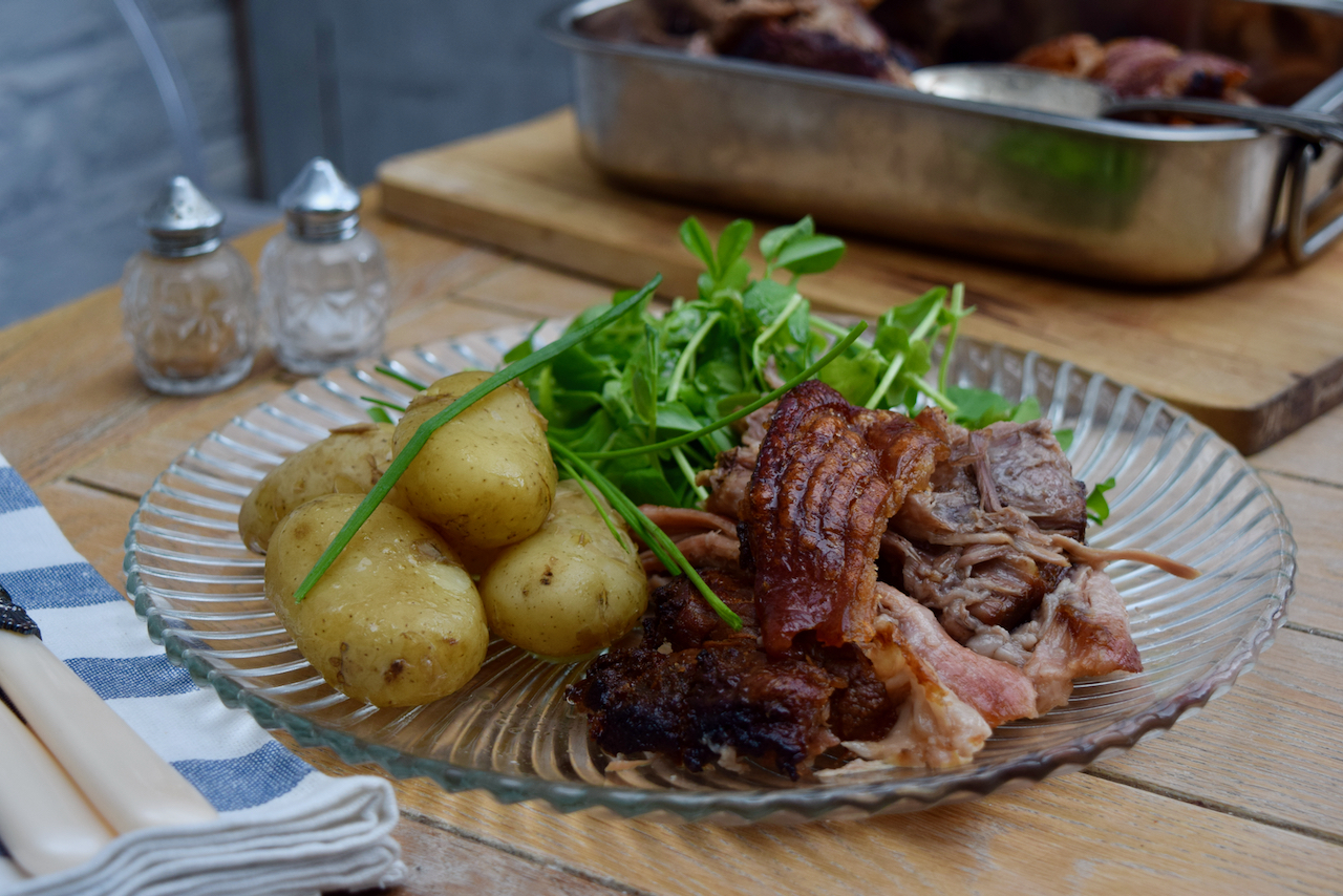 Smoky Slow Roast Pork recipe from Lucy Loves Food Blog